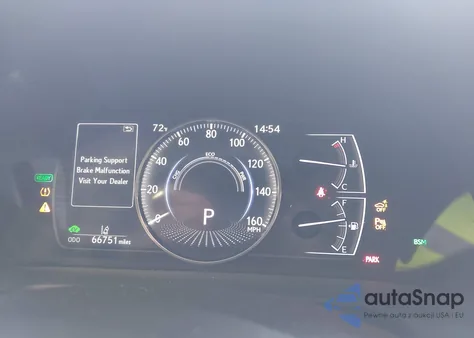 2019 Lexus Es 300H Luxury z USA, uszkodzony, nr VIN JTHB21B19K2002768